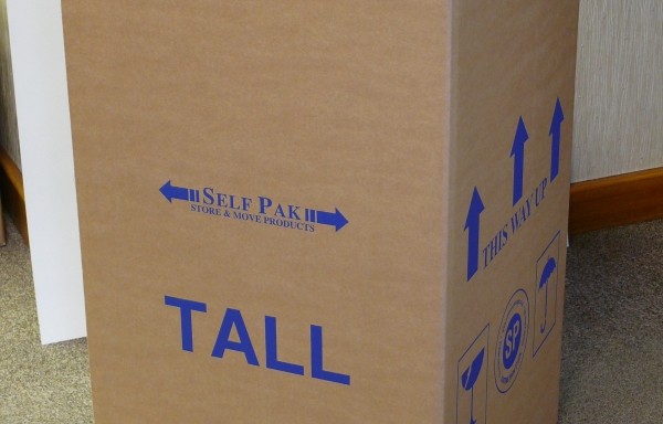 Tall Cardboard Box