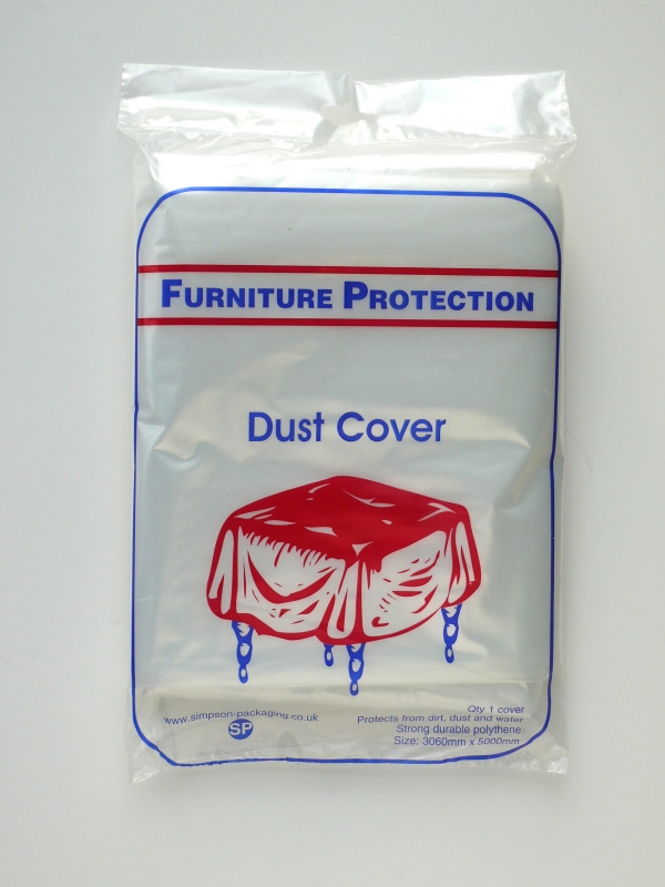 Packaging supplies - Dust Cover. Harrogate Self Storage.