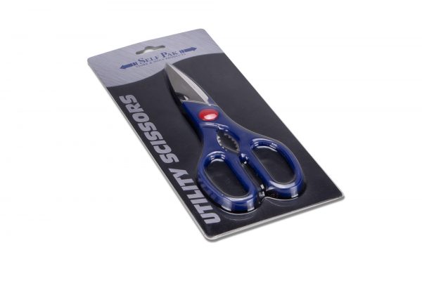 Utility Scissors - Ideal for cutting paper, cardboard, fabric and more.